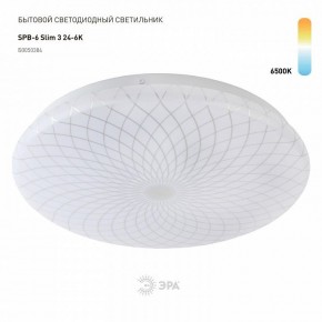 Накладной светильник Эра Slim SPB-6 Slim 3 24-6K в Краснокамске - krasnokamsk.ok-mebel.com | фото 2