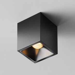 Накладной светильник Maytoni Alfa LED C065CL-8W2.7K-SQ-B в Краснокамске - krasnokamsk.ok-mebel.com | фото 3