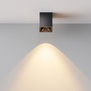 Накладной светильник Maytoni Alfa LED C065CL-8W2.7K-SQ-B в Краснокамске - krasnokamsk.ok-mebel.com | фото 4