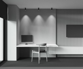 Накладной светильник Maytoni FOCUS LED C056CL-L12B2.7K-W-B в Краснокамске - krasnokamsk.ok-mebel.com | фото 5