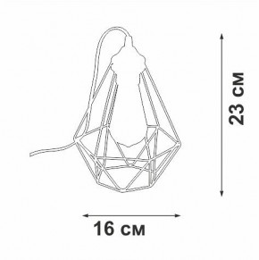 Настольная лампа декоративная Vitaluce V2803 V2803-1/1L в Краснокамске - krasnokamsk.ok-mebel.com | фото 3
