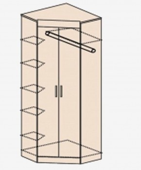 НИКА Н5 Шкаф угловой без зеркала в Краснокамске - krasnokamsk.ok-mebel.com | фото 3