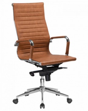 Офисное кресло для руководителей DOBRIN CLARK LMR-101F светло-коричневый №321 в Краснокамске - krasnokamsk.ok-mebel.com | фото 2