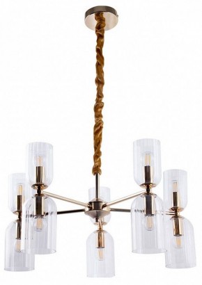Подвесная люстра Arte Lamp Charm A1623LM-10GO в Краснокамске - krasnokamsk.ok-mebel.com | фото