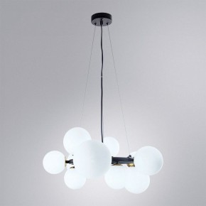Подвесная люстра Arte Lamp Gemini A2243SP-10BK в Краснокамске - krasnokamsk.ok-mebel.com | фото 3