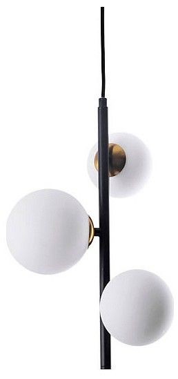 Подвесная люстра Arte Lamp Gemini A2243SP-3BK в Краснокамске - krasnokamsk.ok-mebel.com | фото