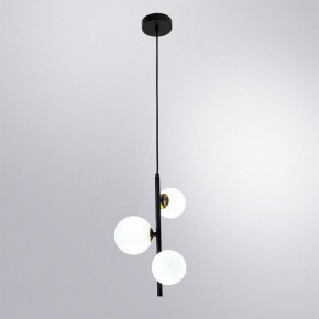 Подвесная люстра Arte Lamp Gemini A2243SP-3BK в Краснокамске - krasnokamsk.ok-mebel.com | фото 3