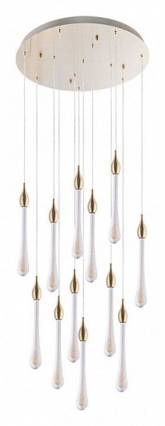 Подвесная люстра Arte Lamp Raindrop A1803LM-36PB в Краснокамске - krasnokamsk.ok-mebel.com | фото