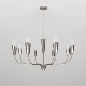 Подвесная люстра Eurosvet Rhyton 60167/8 никель в Краснокамске - krasnokamsk.ok-mebel.com | фото 3