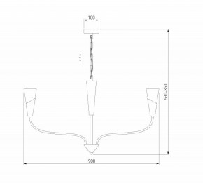 Подвесная люстра Eurosvet Rhyton 60167/8 никель в Краснокамске - krasnokamsk.ok-mebel.com | фото 6