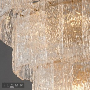 Подвесная люстра iLamp Manhattan P6315-D800 BR в Краснокамске - krasnokamsk.ok-mebel.com | фото 5