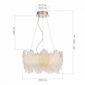 Подвесная люстра ST-Luce LIGHTSOME SL6135.203.01 в Краснокамске - krasnokamsk.ok-mebel.com | фото 6