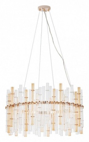Подвесной светильник Arte Lamp Crystalla A4111LM-16GO в Краснокамске - krasnokamsk.ok-mebel.com | фото 2
