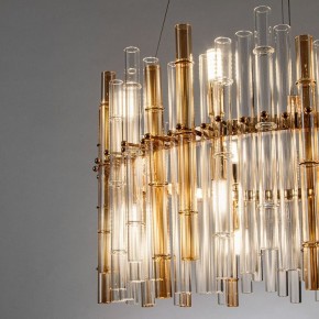 Подвесной светильник Arte Lamp Crystalla A4111LM-16GO в Краснокамске - krasnokamsk.ok-mebel.com | фото 3