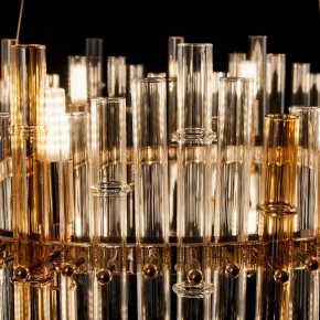 Подвесной светильник Arte Lamp Crystalla A4111LM-16GO в Краснокамске - krasnokamsk.ok-mebel.com | фото 6
