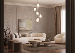 Подвесной светильник Maytoni Aura MOD016PL-05BS в Краснокамске - krasnokamsk.ok-mebel.com | фото 4