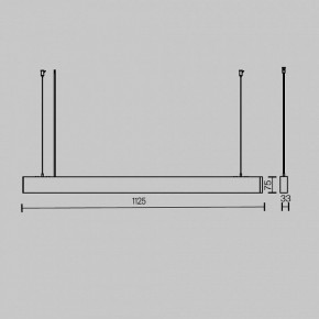 Подвесной светильник Maytoni BASIS P051PL-36W2.7-6K-W в Краснокамске - krasnokamsk.ok-mebel.com | фото 7