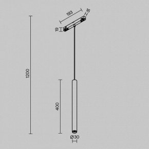 Подвесной светильник Maytoni Focus LED TR226-4-5WTW-M-DSZ-B в Краснокамске - krasnokamsk.ok-mebel.com | фото 5