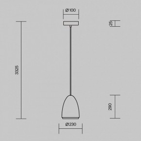 Подвесной светильник Maytoni Pilastro MOD430PL-01CM в Краснокамске - krasnokamsk.ok-mebel.com | фото 5