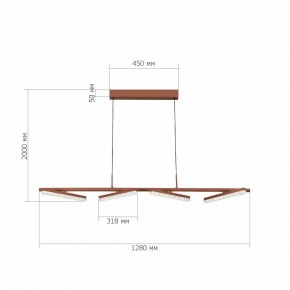 Подвесной светильник ST-Luce EUCLIDICS SL1018.603.04 в Краснокамске - krasnokamsk.ok-mebel.com | фото 6