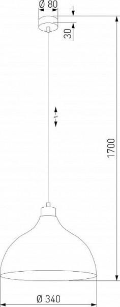 Подвесной светильник TK Lighting Cap 5901 Cap в Краснокамске - krasnokamsk.ok-mebel.com | фото 5