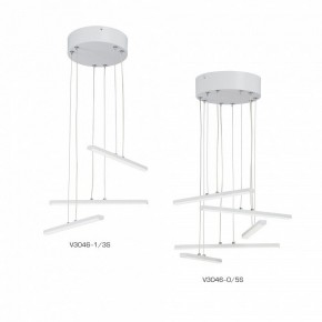 Подвесной светильник Vitaluce V3046 V3046-0/3S в Краснокамске - krasnokamsk.ok-mebel.com | фото 4