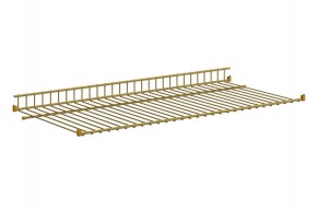 Полка сотовая L695 (золото) в Краснокамске - krasnokamsk.ok-mebel.com | фото