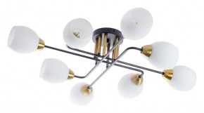 Потолочная люстра Arte Lamp Andrea A8141PL-8BK в Краснокамске - krasnokamsk.ok-mebel.com | фото