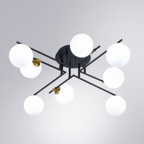Потолочная люстра Arte Lamp Gemini A2243PL-8BK в Краснокамске - krasnokamsk.ok-mebel.com | фото 2