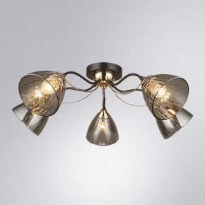 Потолочная люстра Arte Lamp Lily A4366PL-5BK в Краснокамске - krasnokamsk.ok-mebel.com | фото 2
