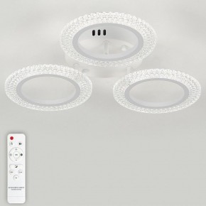 Потолочная люстра Natali Kovaltseva Simply LED LAMPS 81122/3C в Краснокамске - krasnokamsk.ok-mebel.com | фото 4