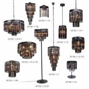 Потолочная люстра Vitaluce V5155 V5155-1/4PL в Краснокамске - krasnokamsk.ok-mebel.com | фото 5