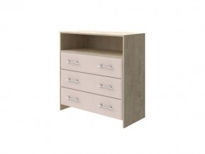 PROxSON Комод Varna (ЛДСП Бунратти+ткань Бунратти/Ultra Суфле) 90x40 в Краснокамске - krasnokamsk.ok-mebel.com | фото