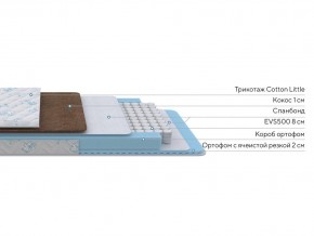 PROxSON Матрас Медвежонок (Cotton Little PROSON) 60x140 в Краснокамске - krasnokamsk.ok-mebel.com | фото 2
