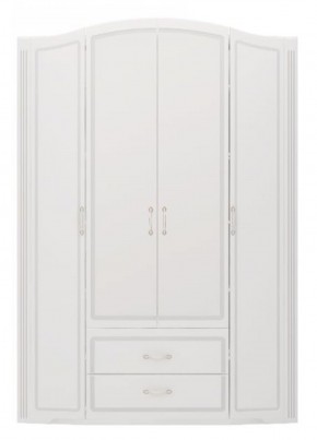 Шкаф для одежды 4-х дв.с ящиками Виктория 2  с зеркалами в Краснокамске - krasnokamsk.ok-mebel.com | фото 1