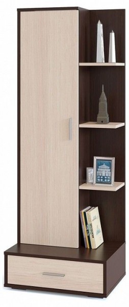 Шкаф книжный СТ-9 в Краснокамске - krasnokamsk.ok-mebel.com | фото