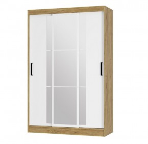 Шкаф-купе Тайм ШКК-03 (крафт/белый) в Краснокамске - krasnokamsk.ok-mebel.com | фото