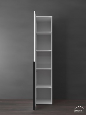 Шкаф Linnea MHR-1-2 2050х400х510 (Белый-М 11.1.1) в Краснокамске - krasnokamsk.ok-mebel.com | фото 4