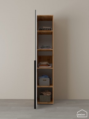 Шкаф Linnea MHR-1-2 2050х400х510 (ДВ-М 11.1.25) в Краснокамске - krasnokamsk.ok-mebel.com | фото 4