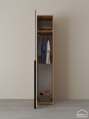 Шкаф Linnea MHR-1 2050х400х510 (ДВ-М 11.1.25) в Краснокамске - krasnokamsk.ok-mebel.com | фото 4