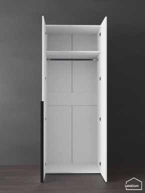 Шкаф Linnea MHR-2 2050х800х510 (Белый-М 11.1.2) в Краснокамске - krasnokamsk.ok-mebel.com | фото 4