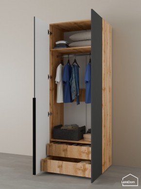 Шкаф Linnea MHR-2-3 2050х800х510 (ДВ-М 11.1.25) в Краснокамске - krasnokamsk.ok-mebel.com | фото 6