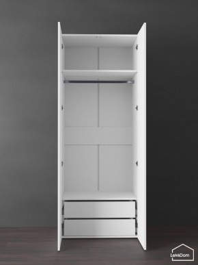 Шкаф Linnea MHR-2PO-3 2050х800х510 (Белый-М 11.1.2) в Краснокамске - krasnokamsk.ok-mebel.com | фото 4