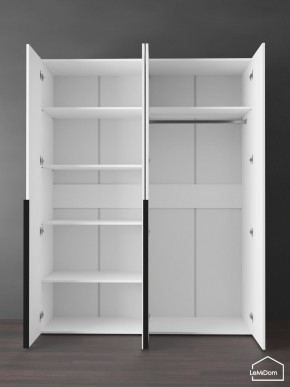 Шкаф Linnea MHR-4-1 2050х1600х510 (Белый-М 11.1.1) в Краснокамске - krasnokamsk.ok-mebel.com | фото 4