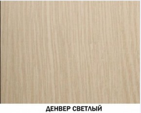 Шкаф многоцелевой №610 "Инна" Денвер светлый в Краснокамске - krasnokamsk.ok-mebel.com | фото 2