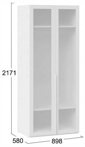 Шкаф платяной Порто СМ-393.07.009 в Краснокамске - krasnokamsk.ok-mebel.com | фото 3