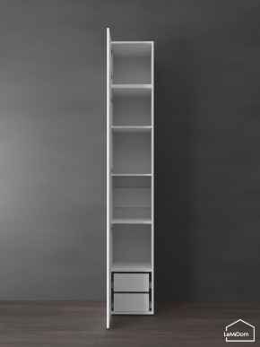 Шкаф с антресолью Linnea MHR-1POA-4 2450х400х510 (Белый-М 11.1.2) в Краснокамске - krasnokamsk.ok-mebel.com | фото 6