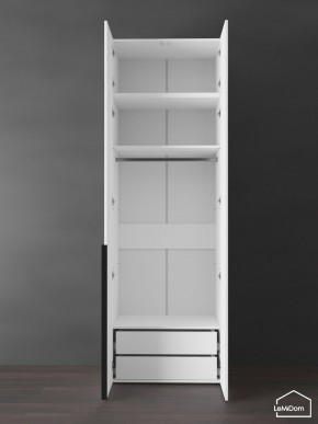 Шкаф с антресолью Linnea MHR-2A-3 2450х800х510 (Белый-М 11.1.2) в Краснокамске - krasnokamsk.ok-mebel.com | фото 6