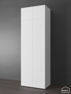 Шкаф с антресолью Linnea MHR-2POA-2 2450х800х510 (Белый-М 11.1.2) в Краснокамске - krasnokamsk.ok-mebel.com | фото