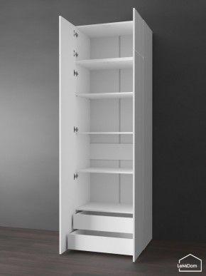 Шкаф с антресолью Linnea MHR-2POA-4 2450х800х510 (Белый-М 11.1.1) в Краснокамске - krasnokamsk.ok-mebel.com | фото 5